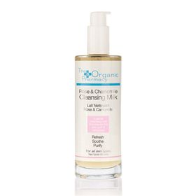 Organic Pharmacy 100 ml Rose & Chamomile Cleansing Milk