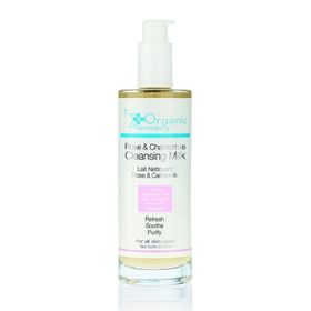 Organic Pharmacy 100 ml Rose & Chamomile Cleansing Milk