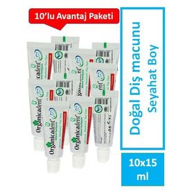 Organicadent 15 ml Doğal Diş Macunu