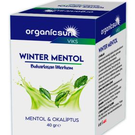 Organicsun 40 gr Winter Mentol Buharlaşan Merhem