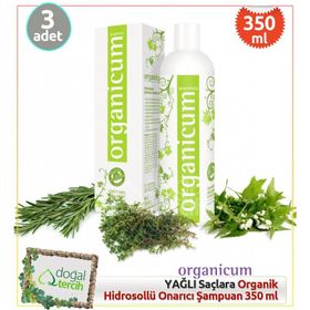 Organicum Yağlı Saçlar İçin 3+350ml Şampuan