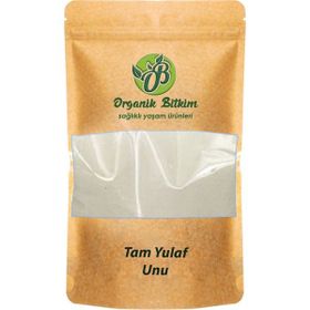 Organik Bitkim 1 kg Kepekli Tam Yulaf Unu