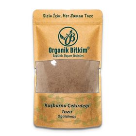 Organik Bitkim 1 kg Kuşburnu Çekirdeği Tozu