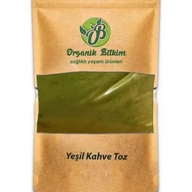 Organik Bitkim 1 kg Toz Yeşil Kahve