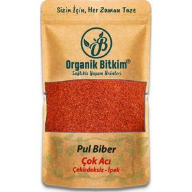 Organik Bitkim 1000 gr Çok Acı Pul Biber