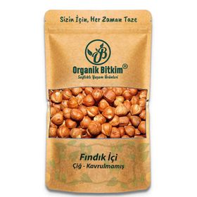 Organik Bitkim 250 gr Çiğ Fındık İçi