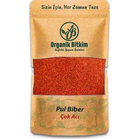 Organik Bitkim 250 gr Çok Acı Pul Biber