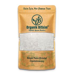 Organik Bitkim 500 gr 84 Mineral Doğal Çankırı Kristal Kaya Tuzu