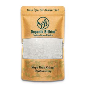Organik Bitkim 500 gr 84 Mineral Doğal Çankırı Kristal Kaya Tuzu