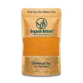 Organik Bitkim Öğütülmüş 150 gr Toz Zerdeçal