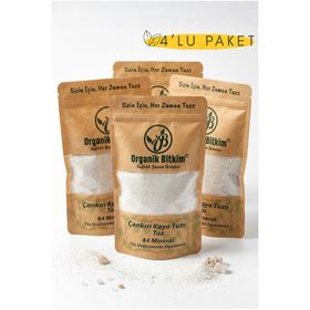Organik Bitkim Taş Değirmende Öğütülmüş 500 gr 84 Mineral Doğal Çankırı Kaya Tuzu