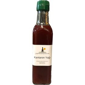 Organik Sepet Pazarı 250 ml Cam Şişe Sarı Kantaron Yağı
