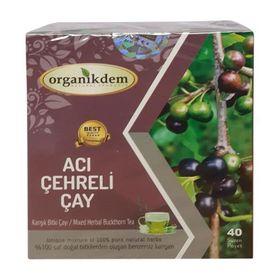 Organikdem 40'lı Acı Çehreli Karışık Bitki Çayı (2 adet)