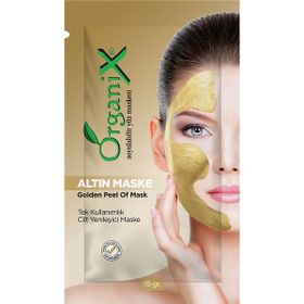Organix 150 ml Soyulabilir Altın Maske