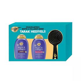 Organix Biotin Collagen 385 ml Şampuan+ 385 ml Taraklı Saç Kremi