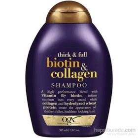Organix Dolgunlaştırıcı Biotin & Kolajen 385 ml Şampuan