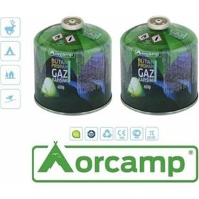 Orgaz ORKAMP KTS-450 450 gr Vidalı Kamp Gaz Kartuşu
