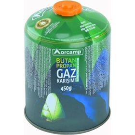 Orgaz ORKAMP KTS-450 450 gr Vidalı Kamp Gaz Kartuşu