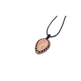 Örgülü Doğal Jasper 001 Kolye Ucu