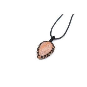 Örgülü Doğal Jasper 001 Kolye Ucu