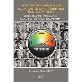 Örgütsel Stres Kaynaklarının Çalışanların İş Tatmini Üzerindeki Etkisinin İncelenmesi: Guine-Bissau`daki Kamu İşletme Çalışanları İçin Yapılan Bir Araştırma Constantino Pedro Batista