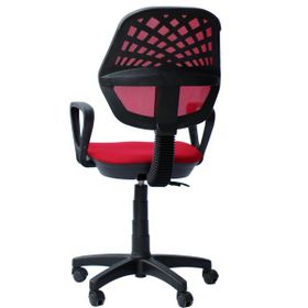 Orianna Design Fileli Kırmızı Ofis Çalışma Koltuğu