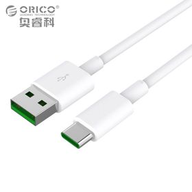 Orico 5 V 2 A 1 m Beyaz Hızlı Şarj ve Data Kablosu