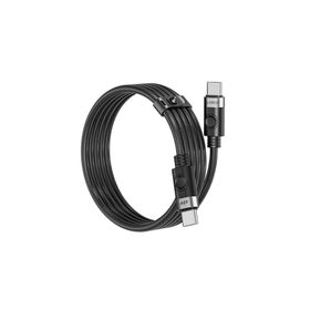 Orico 60W 3A PD Type-C to Type-C 1 mt Siyah Hızlı Şarj ve Data Kablosu