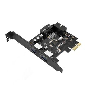 Orico PCI Express 1x2 Portlu USB 3.0 Siyah Çoklayıcı Kart