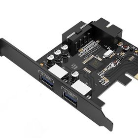 Orico PCI Express 1x2 Portlu USB 3.0 Siyah Çoklayıcı Kart