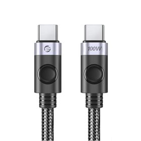 Orico PD100W 5A Type-C 2 mt Siyah Hızlı Şarj ve Data Kablosu