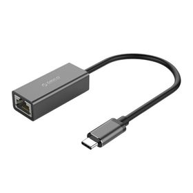 Orico RJ45 to Type-C 1000Mbps Uzay Grisi Dönüştürücü Adaptör