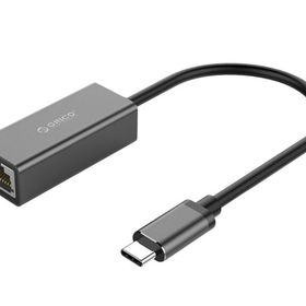 Orico RJ45 to Type-C 1000Mbps Uzay Grisi Dönüştürücü Adaptör
