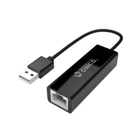 Orico RJ45 to USB 2.0 100Mbps Siyah Dönüştürücü Adaptör
