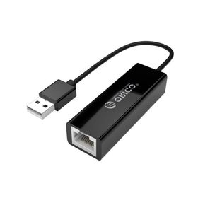 Orico RJ45 to USB 2.0 100Mbps Siyah Dönüştürücü Adaptör