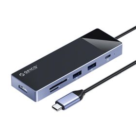 Orico Type-C PD100W HDMI 4K 30 Hz RJ45 SD TF 5 Gbps Type-C 4 USB-A Portlu Çoklayıcı Hub