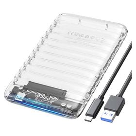 Orico Usb 3.2 Gen 2 6 Gbps Type-C 2.5 inç Şeffaf Sata Ssd Hard Disk Kutusu