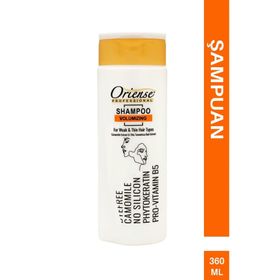 Oriense Professional Hacim Verici Volumizing Dolgun ve Gösterişli Saçlar İçin Nihai Formül 360 ml Şampuan