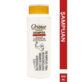 Oriense Renk Koruyucu Badem ve Argan Özlü Paraben İçermez 600 ml Şampuan