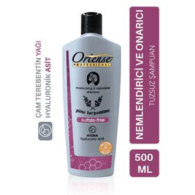 Oriense Tuzsuz Hyaluronik ve Çam Terebentini ile Nihai Temizlik Kimyasal İçermez 500 ml Şampuan