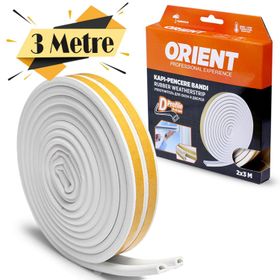 Orient Beyaz Kapı Pencere Fitili Soğuk 2x3 m İzolasyon Bandı