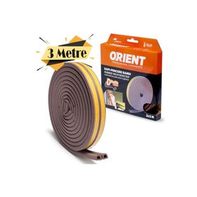 Orient Kahverengi Kapı Pencere Fitili Soğuk 2x3 m İzolasyon Bandı