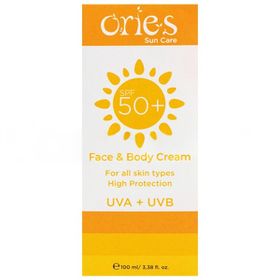 Ories 100 ml SPF50+ Yüz ve Vücut Güneş Kremi
