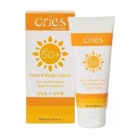 Ories 100 ml SPF50+ Yüz ve Vücut Güneş Kremi