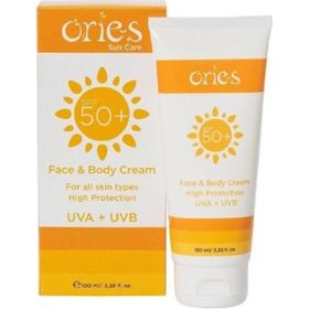 Ories 100 ml SPF50+ Yüz ve Vücut Güneş Kremi
