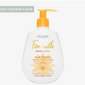 Oriflame Feminelle Extra Comfort Dış Genital Bölgeler İçin Besleyici 300 ml Temizleme Kremi