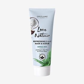 Oriflame Love Nature 2’si 1 Arada Canlandırıcı Maske ve Arındırıcı