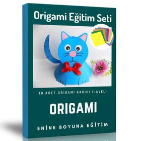 Origami Eğitim Seti Enine Boyuna Eğitim