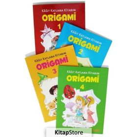 Origami Seti - Kağıt Katlama Kitabım 4 Kitap Takım - Kollektif Heyet-Kurul-Komisyon