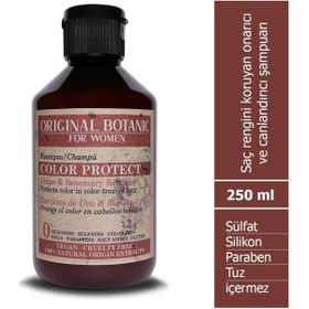 Original Botanic 250 ml Renk Koruyucu Vegan Kadın Şampuan